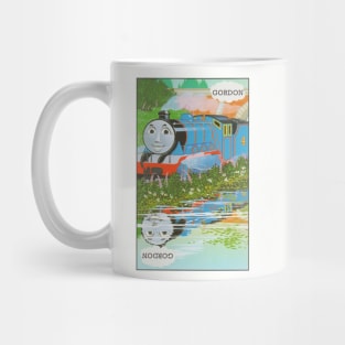 Gordon the Big Engine Vintage Card Mug